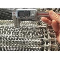 China Spiral Heat Resistant 304 Wire Mesh Conveyor Belt For Oven Baking Industries on sale