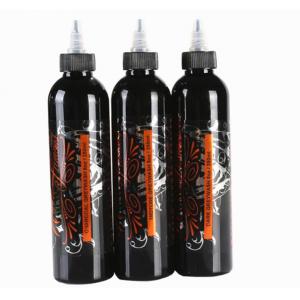 China 8oz Deep Black Tattoo Ink , Natural Tattoo Ink  Imported Coloring supplier