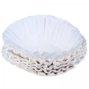 White Natural Disposable Coffee Filter Papers For Pour Over Dripper