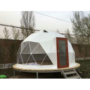 China Transparent Luxury Steel Camping 5M Geodesic Dome Tent Outdoor Dome Tent Dome Party Tents supplier