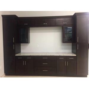Birch solid wood door and frame kitchen cabinets with standard america size