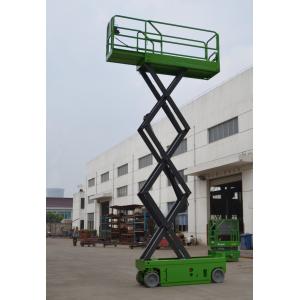 China Electric Self Propelled Scissor Lift Table Aerial Working Platform 230kg Loading Capacity supplier