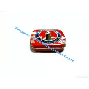 Popular Small Mint Tins Mini Metal Box with Plastic Insert Custom Tin Box