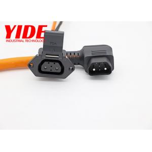 China OEM / ODM Waterproof Motorcycle Electrical Connectors 2+4 Pin Male Female supplier