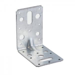 China Nonstandard Galvanized Steel Angle Corner Bracket 90 Degree Wall Mounting Bracket supplier