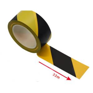 Clean Room ESD Products Ground Warning Esd PVC Floor Marking Tape Yellow Black