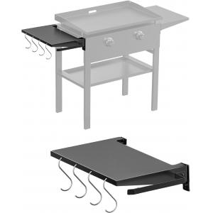 Foldable Griddle Side Shelf for Blackstone 28" Griddle, Griddle Accessories for Blackstone with Paper Towel Holder