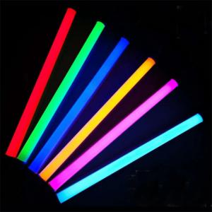China 9W 18W 23W 120CM Color Changing Led Rgb Tube Light with iP65 RGBW For decoration and automotive lighting supplier
