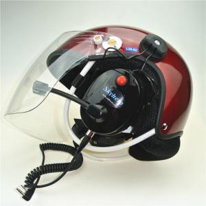 China EN966 Paramotor helmet with high noise cancel headset Powered paragliding helmet PPG helmet wholesale