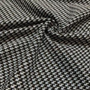 China High Quality New Design Fancy 75Poly 22Rayon 3Span Knit Jacquard Fabric for Suits and Apparel and Clothes wholesale