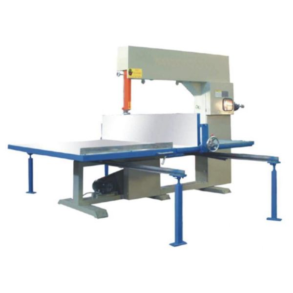 Precision Vertical Foam Cutting Machine Square Foam Block Manual Cutter with PLC Control System