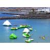 Sea Inflatable Floating Water Park , Commercial Ultimate Inflatable Slide Park