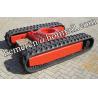 China crusher rubber track undercarriage (rubber crawler undercarriage) wholesale