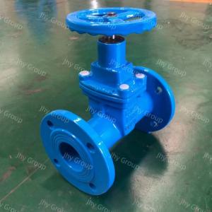 F5 DIN Non Rising Sluice Valve Flange Ends Resilient Seat Rubber Seat Gate Valve