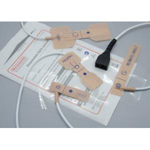 Med Accessories Factory Adhesive Disposable Pulse Oximeter Finger Probe Length 90cm White Color