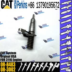 China CAT 3116 engine injector 127-8209 diesel fuel injector 0R-8483 supplier