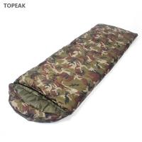 China Children'S Camouflage Ultra Lightweight Sleeping Bag Summer Warm Weather Topeak on sale