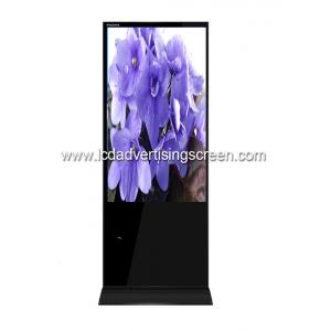 55 Inch Standing LCD Advertising Display Totem Media Player TFT Type