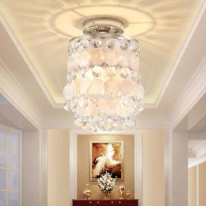 China White Color and Sea shells capiz Chandelier (WH-MC-06) supplier