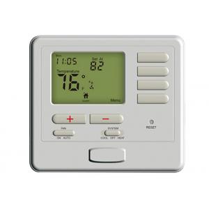 Weekly Lcd Battery Operated Room Thermostat, 7 Day Programmable Thermostat Water Heater Air Conditioning