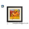 China Decorative Animal Design 5D Pictures / Lenticular Image Printing Service PS Frame High Definition wholesale