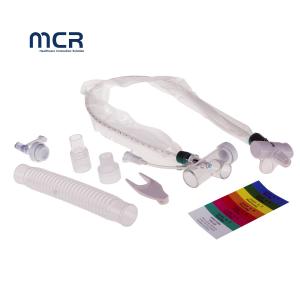 China Disposable Medical Grade PVC Catheter Vacuum Tube Tracheostomy Tubes Suction 24h T Piece supplier