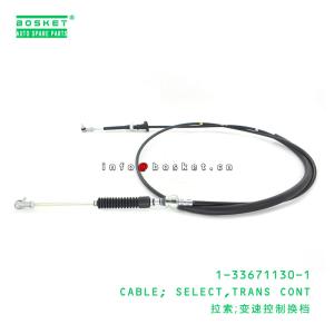 China 1-33671130-1 Transmission Control Select Cable 1336711301 Suitable for ISUZU FRR FSR supplier