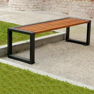 ISO14001 Approved Teak Wooden Bench Seat Outdoor