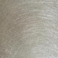 China Intermediate Hardness Silver Fiberglass Chopped Strand Mat for Glass Fiber Reinforced Plastic on sale