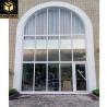 China White Aluminum Sliding Windows Custom Design Smooth Commercial Aluminum Horizontal Sliding Windows wholesale