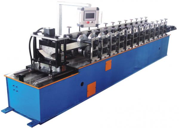 Galvanized Ridge Cap Roll Forming Machine 5.5KW 10m/min