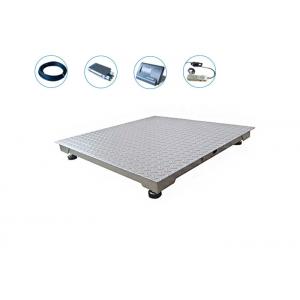 China Industrial Digital Heavy Duty Floor Scales 10 Ton Capacity CE Certified supplier