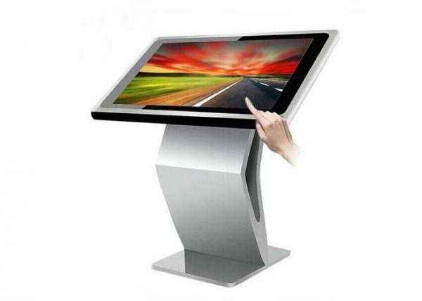 Floor Standing 1920*1080 350cd/m2 Indoor Portable Interactive LCD Touch Screen