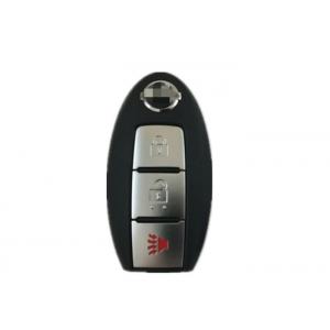 China FCC ID CWTWB1U825 Nissan Remote Key 3 Button Remote Key 433 MHZ Black Color supplier