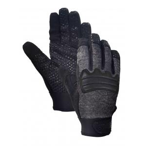 EN388 Screen Touch Needle Resistant Gloves Velcro Closure Police Search Gloves