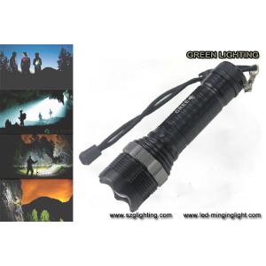 GL-F002 XML-T6 Rechargeable Led Torch , 10W 1200 Lumen Cree Led Flashlight