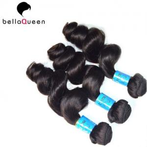 10 inch - 30 inch Curly Mongolian Hair Extensions , Loose Wave Human Hair Weave