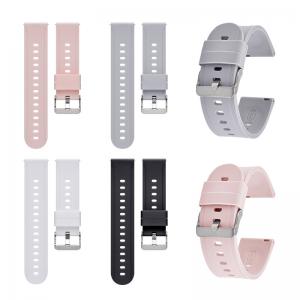 Colorful 22mm Silicone Watch Strap With Simple Stylish For Sports