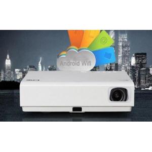 China Android WiFI HDMI LED Projector With 3D DLP Display Technology Built In Speaker wholesale