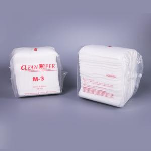 China Bemcot 9x9 Industrial Cleaning Wipes Nonwoven Low Lint Wipes M3 Series supplier