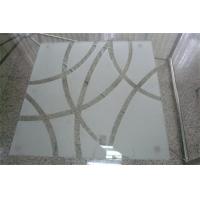 China Sandblasted Frosted Tempered Glass For Hall And Dining Room Partition on sale