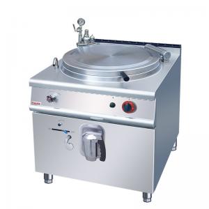 Stainless Steel Electric Jacketed Boiling Pan With 100 Liters Steam Kettle Boiler