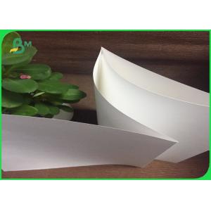 China 100g 120g White Kraft Paper Jumbo Roll For Foodstuff Gift Bags / Shopping wholesale
