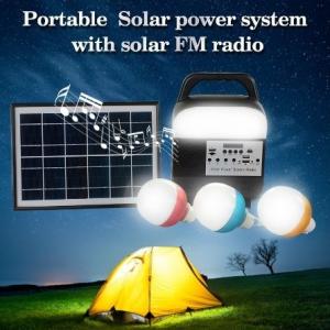 High Quality Newest Solar Light with Radio Factory Produce Solar Lights OEM Order