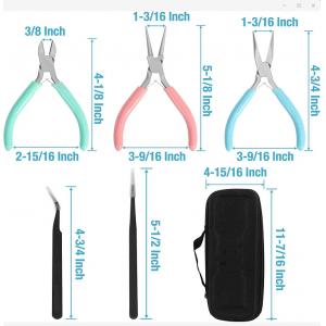 Professional Jewelry Plier Sets For Sale Carbon Steel 6 In 1 Mini DIY Hand Made
