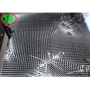 Portable Interactive 3D Video LED dance floor rental display for wedding party