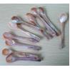 China Special Color Brown Natural Mother Of Pearl Caviar Spoon 4.7 Inch And 5.1'' Available wholesale