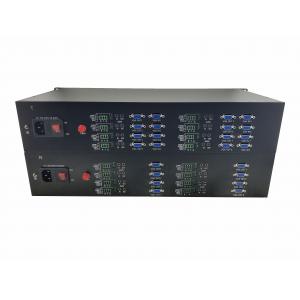 China 8 CH rack 1080P/60Hz VGA fiber Optic Converter /Uncompressed to Fiber Video Transmission+data,Available OEM/ODM supplier