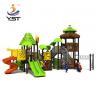 Polished Sandblasting Baby Playground Slide For Water Play Equipment