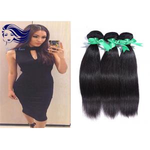 China Natural Unprocessed Human Hair Bundles , Straight Indian Hair Extensions supplier